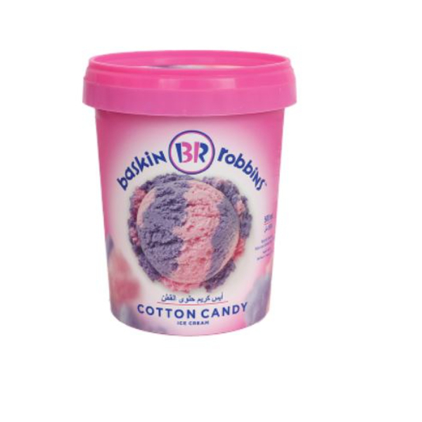Baskin Robbins Ice Cream Cotton Candy 500 Ml