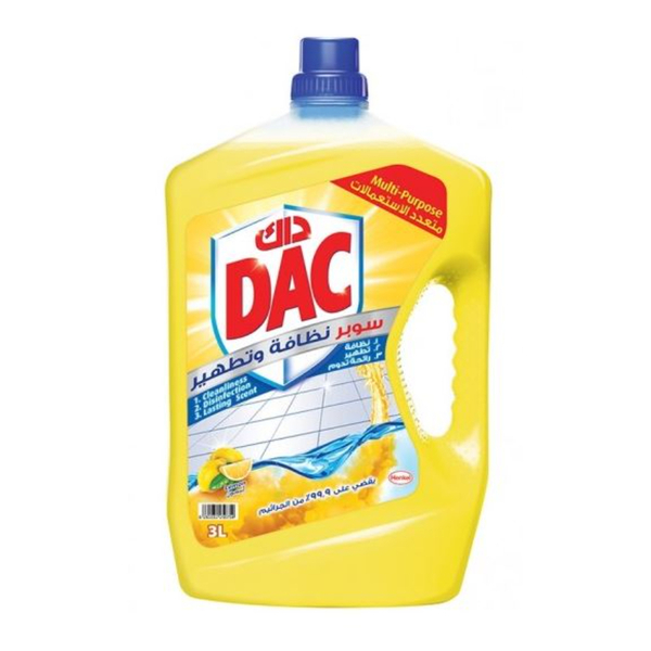 Dac Super Disinfectant Lemon 3 L